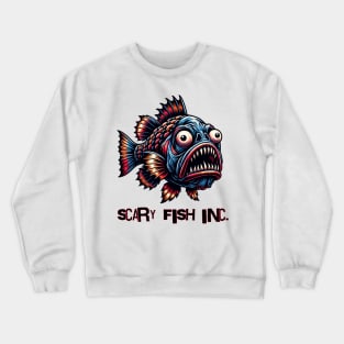 Deep Sea Terror Design Crewneck Sweatshirt